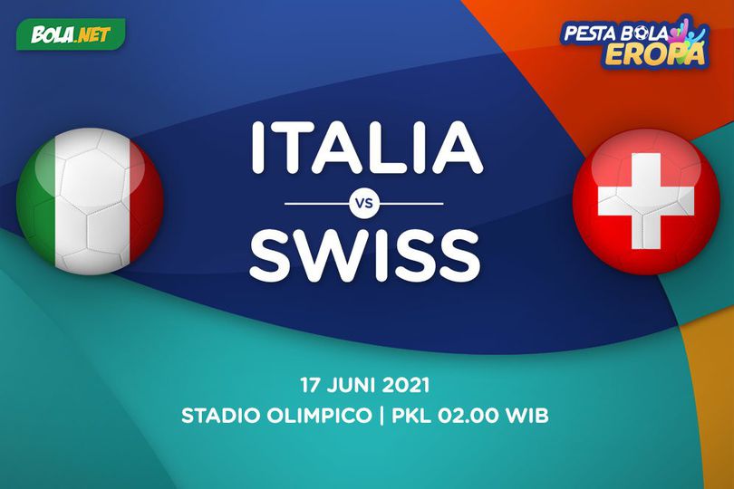 Euro 2020: Jadwal Siaran Langsung dan Link Streaming Italia vs Swiss di Mola TV