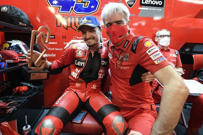 Gigi Dall'Igna Janji Ikut 'Shoey' Kalau Jack Miller Menang Lagi