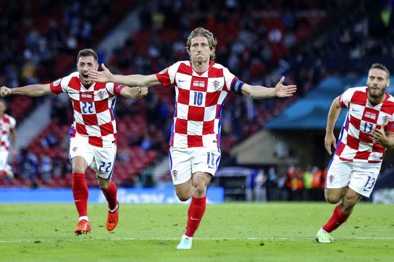 Kroasia Hantam Skotlandia, Netizen: Modric Warbyasa, Tendangan Efek Jahe, Kelas!