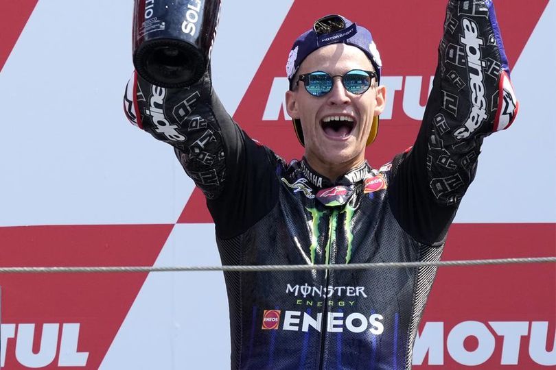 Video: Fabio Quartararo Menangi MotoGP Assen, Belanda 2021