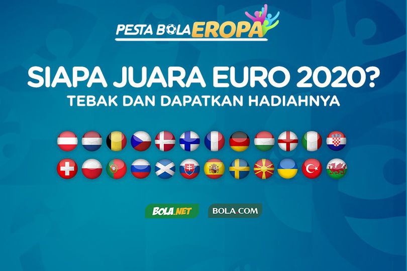 Ayo Tebak Juara Euro 2020 dan Raih Hadiahnya! Berani Nggak Nih?