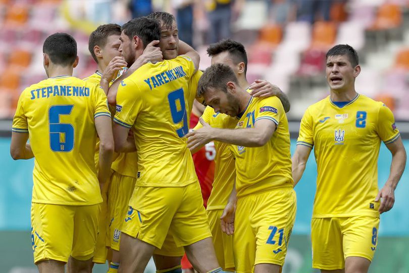 Hasil Euro 2020 Ukraina vs Makedonia Utara: Skor 2-1