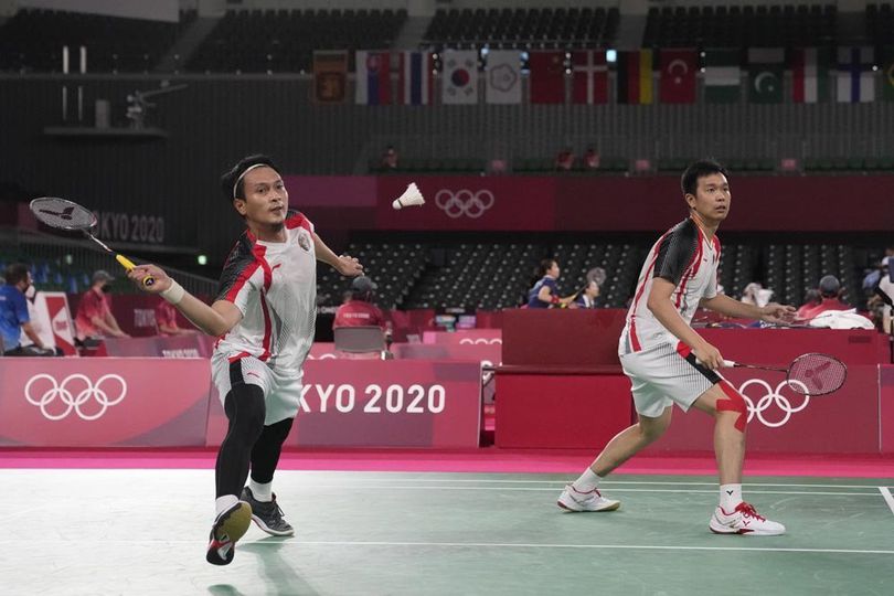 Hasil Denmark Open 2021: Langkah The Daddies Ahsan/Hendra Terhenti di 32 Besar