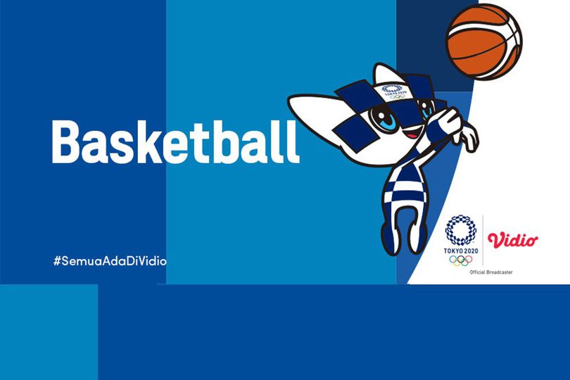 Jadwal dan Link Streaming Cabor Basket Putra Olimpiade Tokyo 2020 di Vidio, 25 Juli 2021