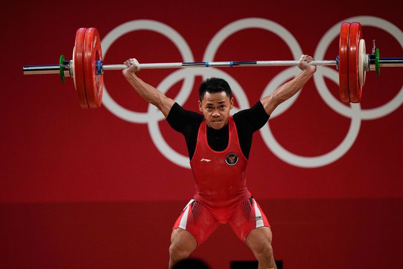 Hasil Angkat Besi Olimpiade Tokyo 2020: Eko Yuli Irawan Sumbang Perak