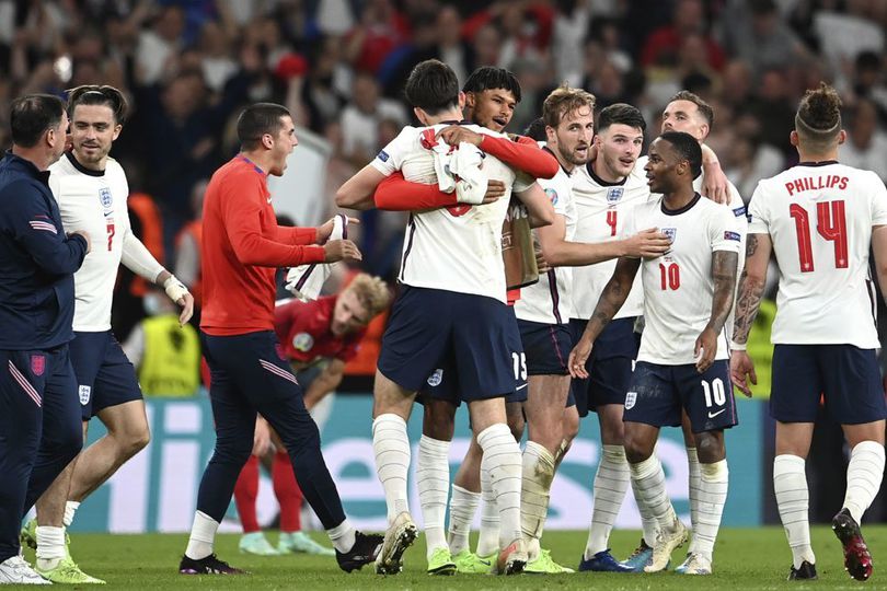 Video Euro 2020: Inggris Lolos ke Final Usai Kalahkan Denmark