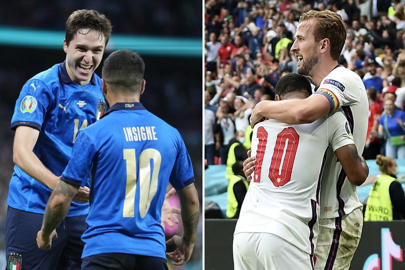 Data dan Fakta Final Euro 2020: Italia vs Inggris