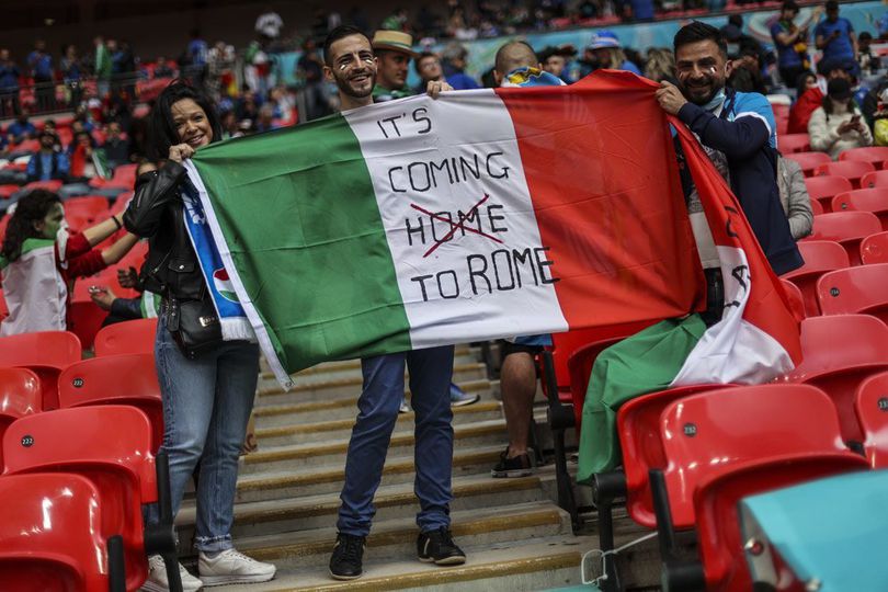 Timnas Italia Lakukan 'Ritual' Unik Jelang Final Euro 2020, Percaya Takhayul?