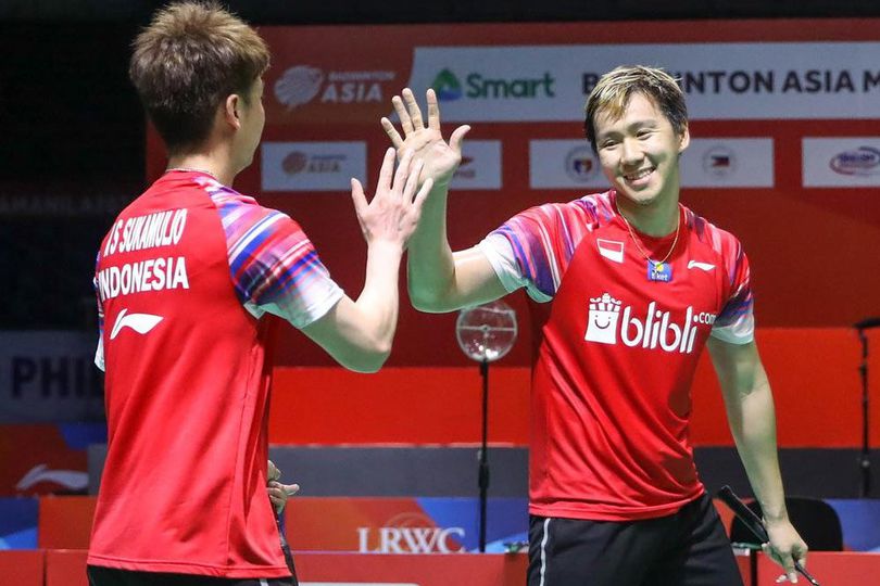 Hasil Bulu Tangkis Olimpiade 2020: Awal Manis Kevin/Marcus di Grup Neraka