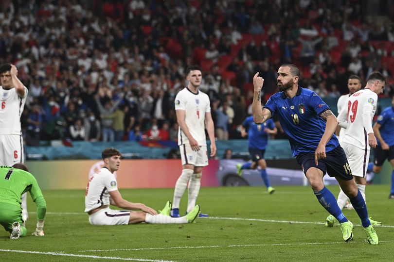 Pesan Leonardo Bonucci kepada Fans Inggris: Makan Pasta Lebih Banyak, Ya!