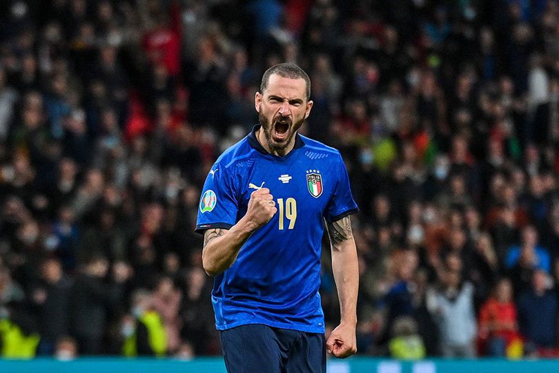 Momen Kocak Bonucci yang Dikira Sebagai Suporter Liar di Laga Italia vs Spanyol