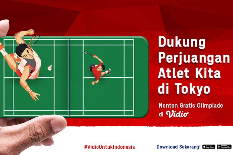 Nonton Olimpiade Tokyo 2020 Eksklusif di Vidio Sebagai Bentuk Dukungan untuk Atlet terbaik Tanah Air