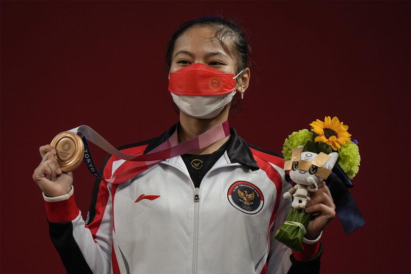 Video: Sederhananya Alat Latihan Windy Cantika, Peraih Medali Pertama Indonesia di Olimpiade 2020