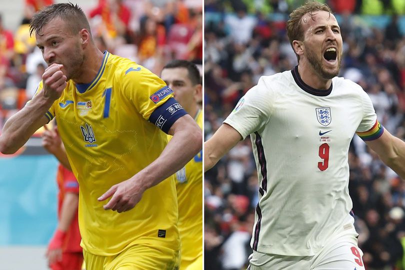 Data dan Fakta Euro 2020: Ukraina vs Inggris