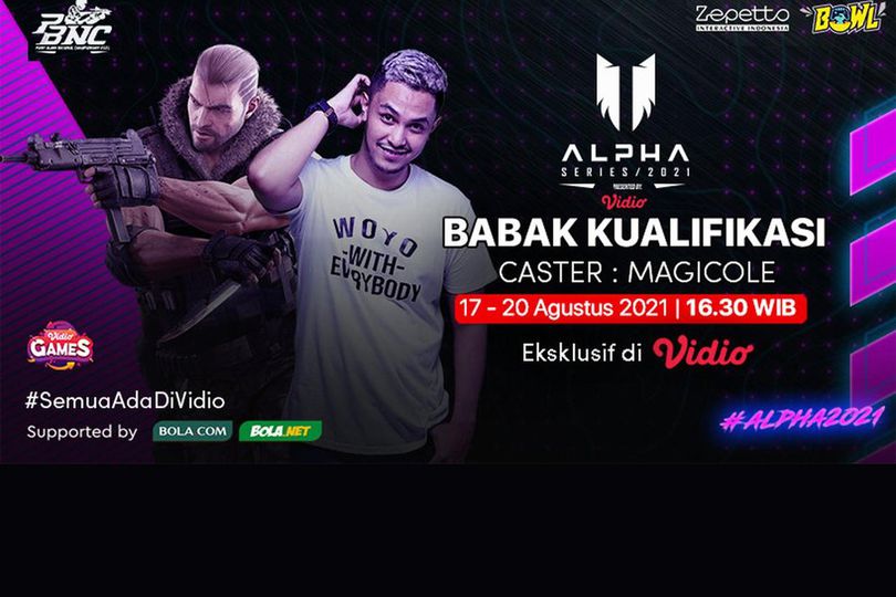 Live Streaming Alpha Series Point Blank Bersama Magicole di Vidio, 17-20 Agustus 2021