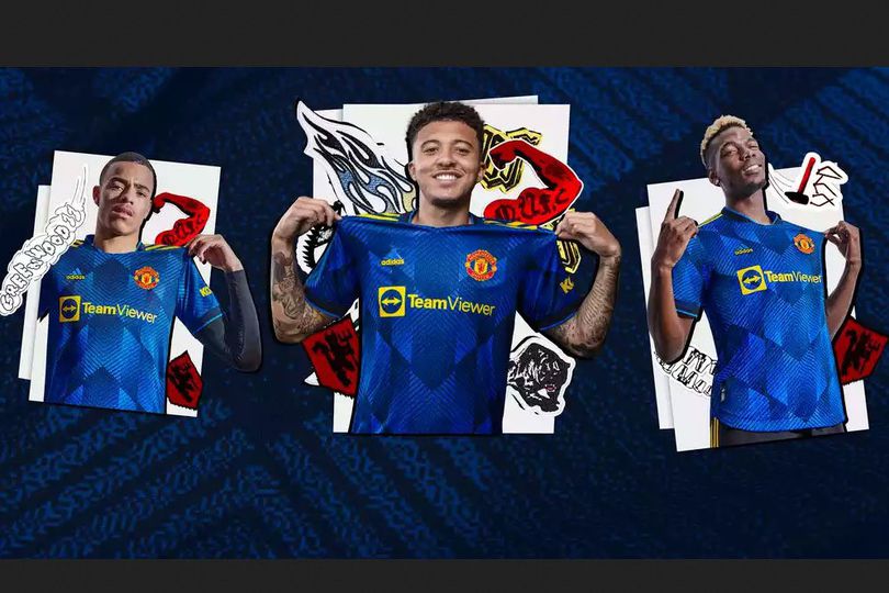 Manchester United Rilis Jersey Ketiga 2021-22, Fans: Motifnya Naik Turun Kaya Performa Klubnya