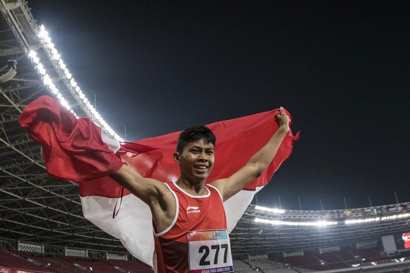 Membanggakan! Sapto Yogo Purnomo Raih Medali Perunggu di Paralimpiade Tokyo 2020