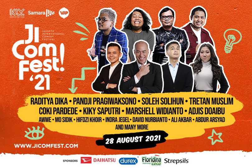 Raditya Dika dan Pandji Pragiwaksono Meriahkan JICOMFEST 2021, Yakin Gak Mau Nonton?