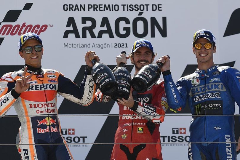 Ducati Gores Ulang Sejarah, Inilah 9 Catatan Menarik dari MotoGP Aragon