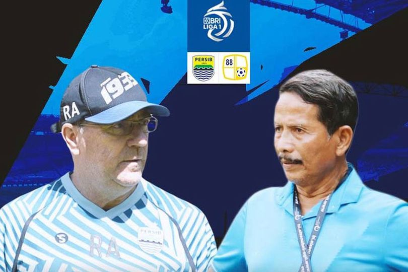 Adu Taktik Persib vs Barito Putera di BRI Liga 1: Robert Alberts vs Djadjang Nurdjaman