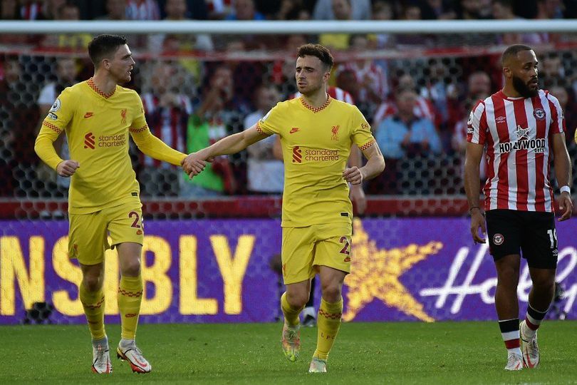 Man of the Match Brentford vs Liverpool: Diogo Jota