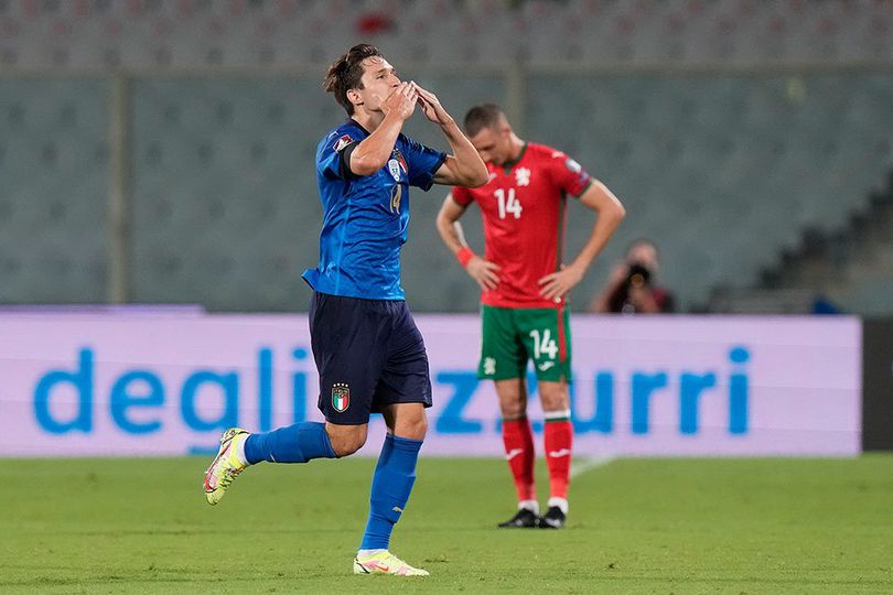 Hasil Pertandingan Italia vs Bulgaria: Skor 1-1