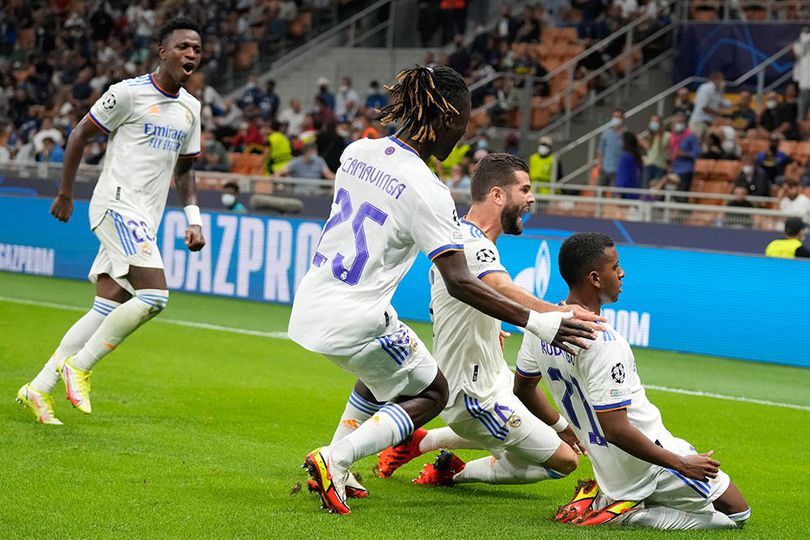 Real Madrid Dapat 3 Poin dari Markas Inter Milan, Netizen: Rodrygo Oke, Raja UCL Nih!