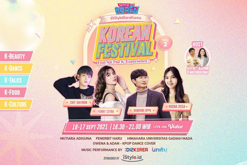 Daftar Guest Star dan Jadwal Lengkap KapanLagi Korean Festival Volume 2