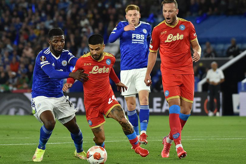 Hasil Liga Europa Leicester vs Napoli: Skor 2-2