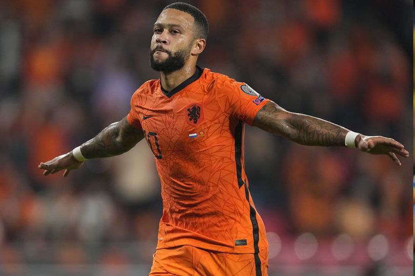 Man of the Match Belanda vs Montenegro: Memphis Depay