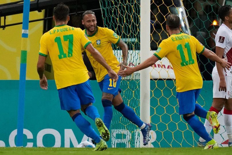 Man of the Match Brasil vs Peru: Neymar