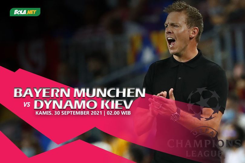 Link Live Streaming Liga Champions di Vidio: Bayern Munchen vs Dynamo Kiev