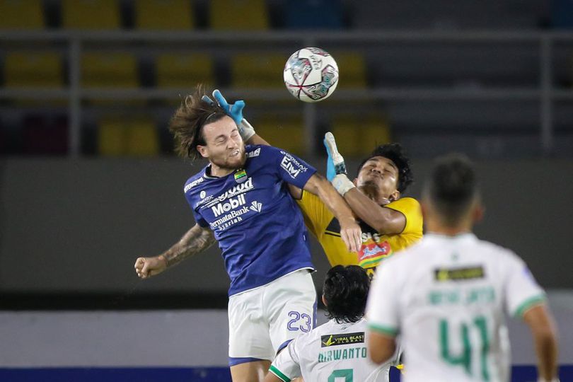 Hasil Pertandingan BRI Liga 1 2021-22: Persib Bandung 4-2 PSS Sleman