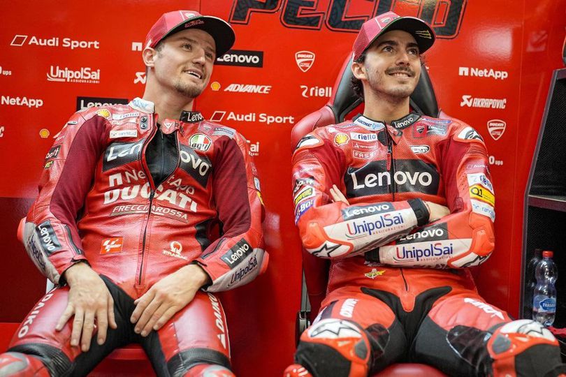 Ducati: Lawan Sekaligus Kawan, Bagnaia-Miller Takkan Ditukar dengan Siapa pun