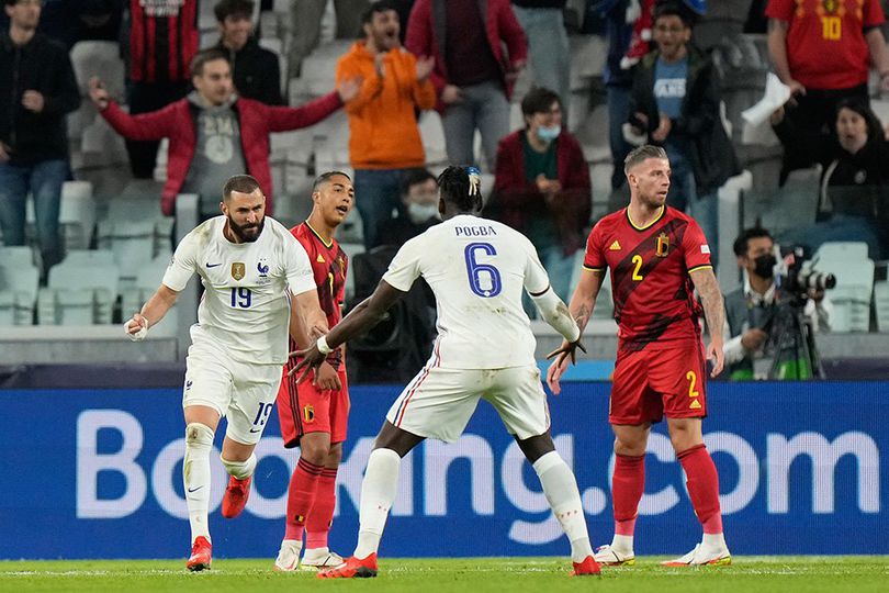 Belgia vs Prancis Seru, Netizen: Brilian, Pogba Jago Comeback, Benzema Gesit!