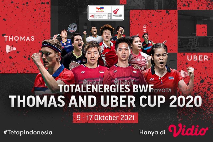 Dimulai Hari Ini, Inilah Jadwal Tim Indonesia di Piala Thomas dan Uber 2020