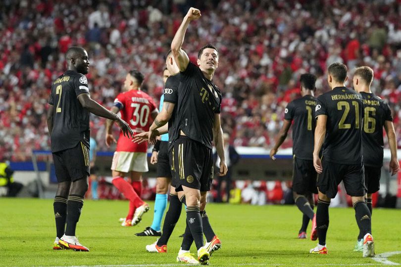 Benfica 0-4 Bayern Munchen: Dikasih Harapan Sampai Menit 69, Lalu Dihantam, Kejam!