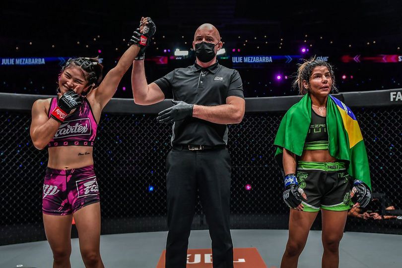 Faitex dan Phogat Saling Serang Jelang Final ONE Womens Atomweight World Grand Prix