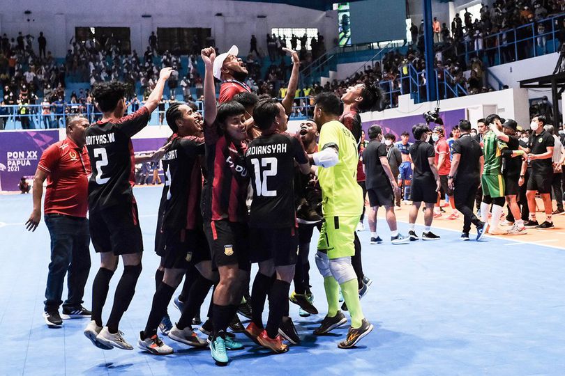 Hasil Futsal PON Papua 2021: Kalahkan Jabar, Papua Raih Emas