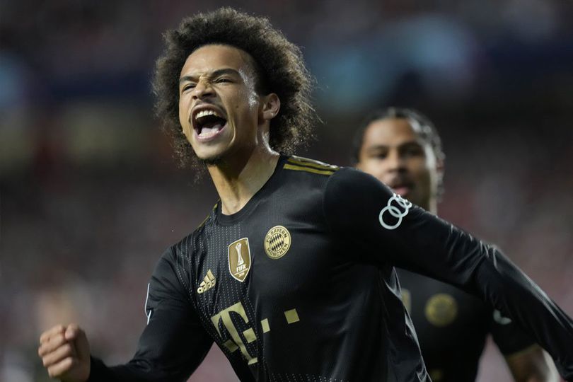 Man of the Match Benfica vs Bayern Munchen: Leroy Sane