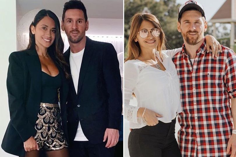 Foto-foto 'So Sweet' si Cantik Antonela Roccuzzo dan Lionel Messi