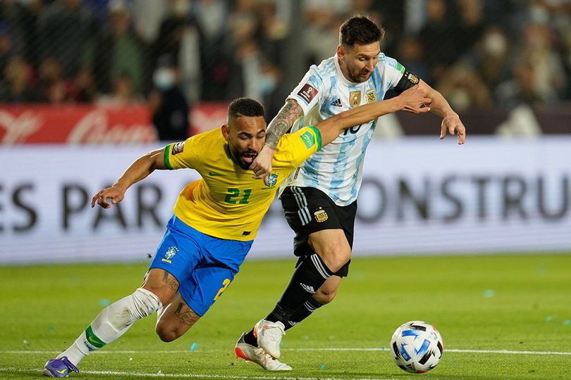 Sengitnya Duel Argentina vs Brasil: 7 Kartu Kuning, Eh Skor 0-0