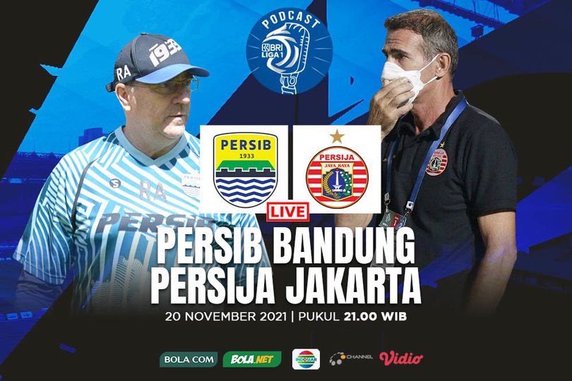 Nikmati Bolanet Live Podcast BRI Liga 1: Persib Bandung vs Persija Jakarta