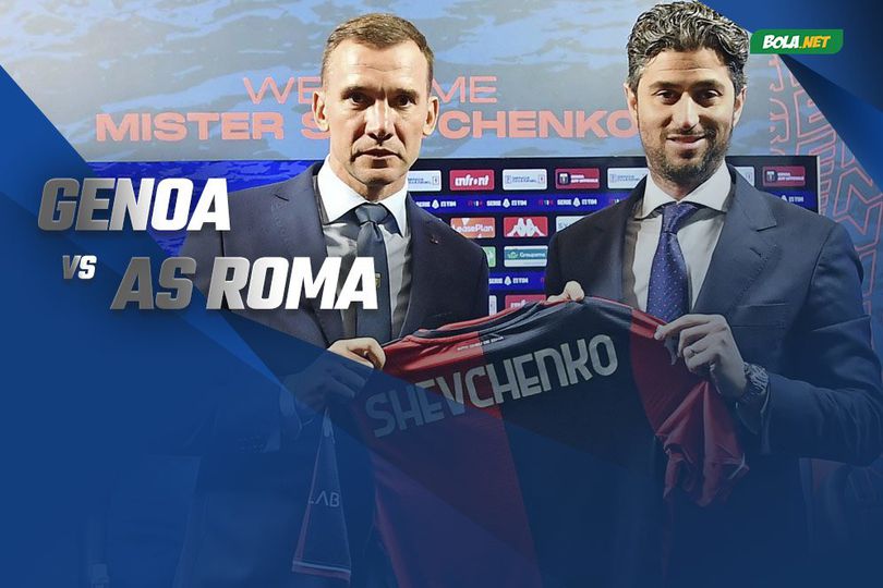 Data dan Fakta Serie A: Genoa vs AS Roma