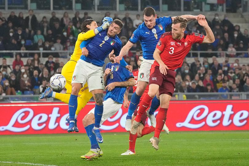 Hasil Pertandingan Italia vs Swiss: Skor 1-1