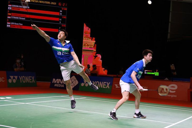 Hasil Indonesia Masters 2021: Pasangan Jepang Jegal Kevin / Marcus, Gelar Juara Melayang