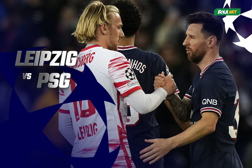 Data dan Fakta Liga Champions: RB Leipzig vs PSG