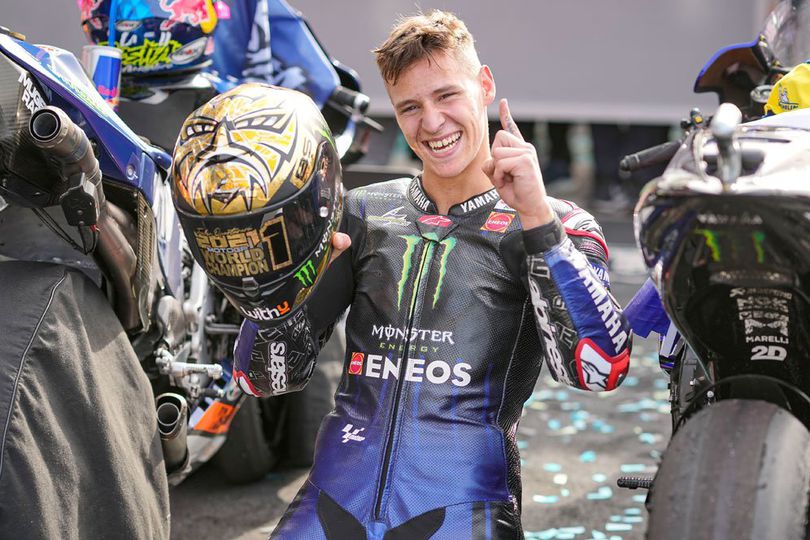 Fabio Quartararo Terharu Fans Valentino Rossi Ikut Rayakan Gelar Dunianya