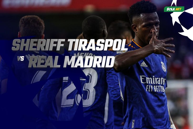 Prediksi Sheriff Tiraspol vs Real Madrid 25 November 2021