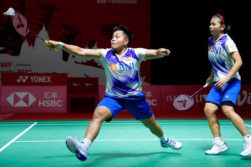 Greysia/Apriyani Takluk di Tangan Korsel, Kevin/Marcus Menang WO di BWF World Tour Finals 2021